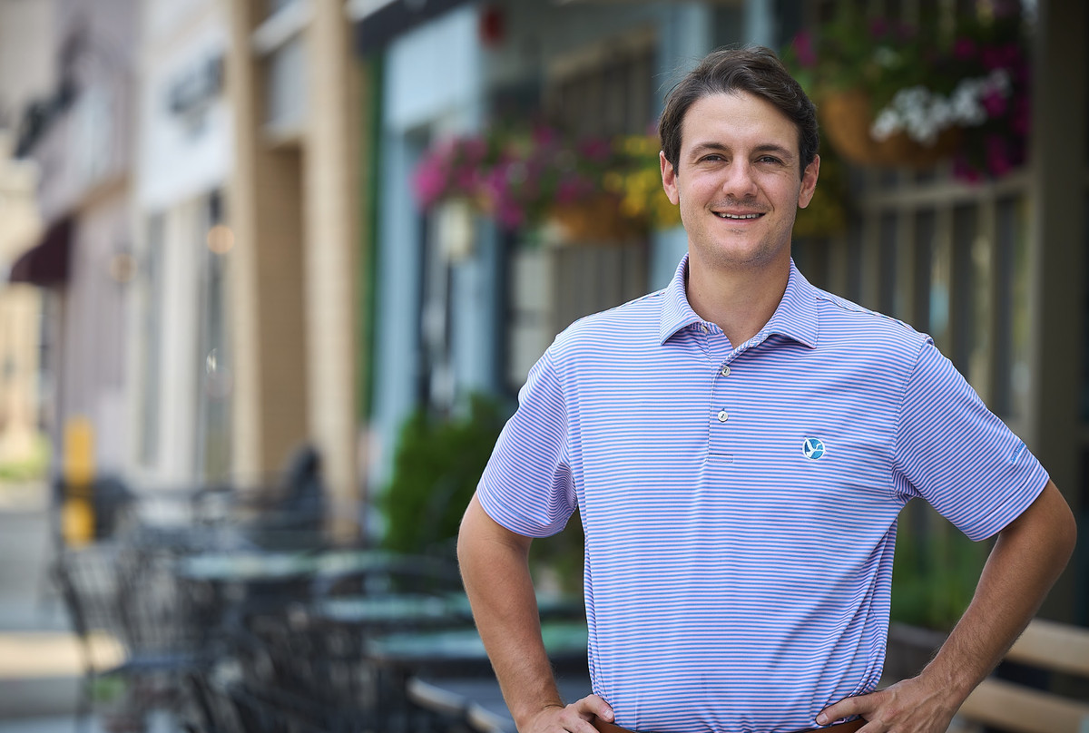 Todd Saunders in downtown Westfield